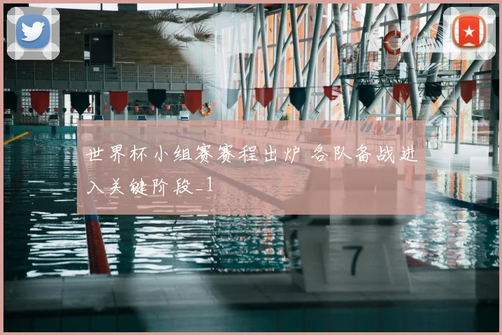 世界杯小组赛赛程出炉 各队备战进入关键阶段_1