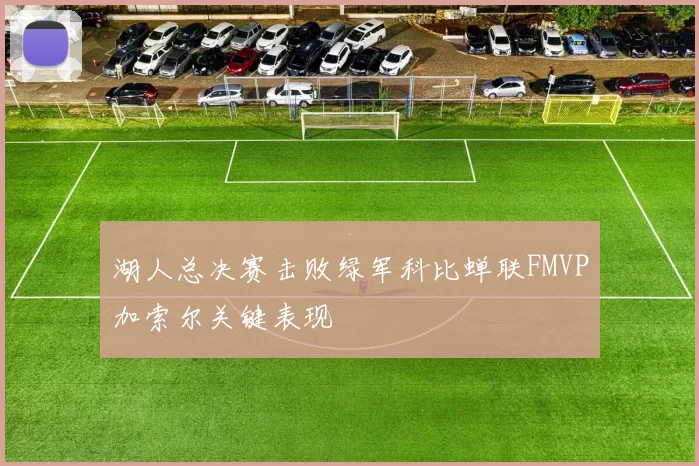 湖人总决赛击败绿军科比蝉联FMVP加索尔关键表现